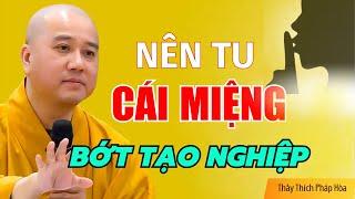 Nên TU CÁI MIỆNG Bớt Nghiệp PHƯỚC ĐỨC Thêm Lớn - Pháp Thoại Thầy Thích Pháp Hòa