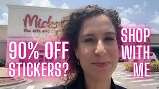 90% off Happy Planner stickers? Michaels JoAnn Hobby Lobby Shopping Vlog