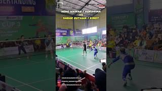 SERU ABIS‼️NENG MAWARAGRIPPINA️SABAR GUTAMAKINOY #exhibition #funnybadminton #sporttainment