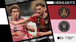 Atlanta United vs. Inter Miami CF  Messi Suárez Stifled  Full Match Highlights