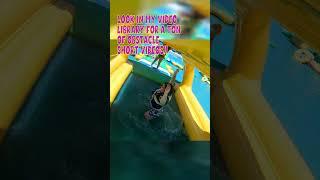 #familytime Wake Island Waterpark   Monkey Bars Aqua Park Obstacle Adventure