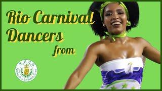 Best Rio Carnival  Samba Dancers  Santa Cruz Dancers