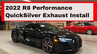 2022 R8 Performance V10 QuickSilver Exhaust Impressions