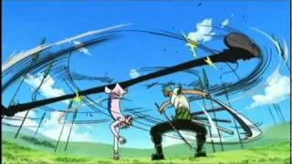 Zoro vs Sanji - Davy Back Fight