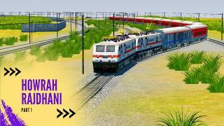 12301 Howrah New Delhi Rajdhani Express  Gameplay  Indian Train Simulator  Part #01