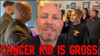 Wanna Be David Goggins HATES KIDS WITH CANCER