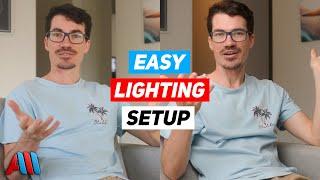 Basic Cinematic Interview Setup For Beginners Nanlite FS-150