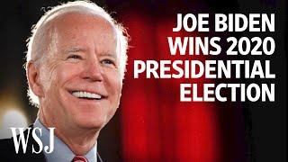 Joe Biden Wins 2020 Presidential Election Watch His Road to Victory  WSJ