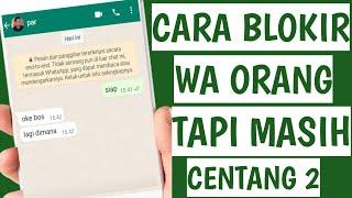 Cara Blokir WA Orang Tapi Masih Centang 2