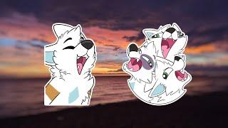 Furry ASMR Friendly Wolf Yaps about the Weather 3