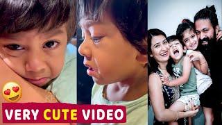 Yash Son Crying Very Cute Video Rocking Star Yash Son Video  Yatharv Yash KGF Yash Daughter Ayra