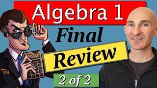 Algebra 1 Final Exam Review Part 2 My Secret Math Tutor & Marios Math Tutoring