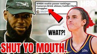 Lebron James To Caitlin Clark KEEP YOUR MOUTH SHUT as Woke Media HATE CAITLIN TOUR Begins  WNBA