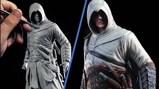 Sculpting Assassins Creed Altair Ibn-LaAhad Timelapse