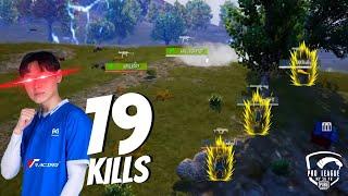 19 Kills Domination In PMPL Despite Circle Shift  PUBG MOBILE