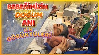 BEBEĞİMİZ DOĞDU  DOĞUM ANI  @Ezgizem