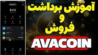 آموزش برداشت و فروش avacoin