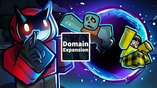 I Unlocked DOMAIN EXPANSIONS In ROBLOX The Strongest Battlegrounds...