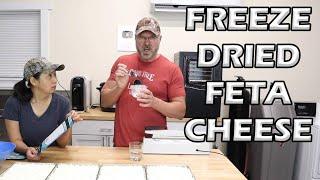 Freeze Drying Feta Cheese In The Cube Freeze Dryer - Any Good?