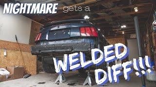 Welding A 2002 Mustang V6 Diff with a Eastwood MIG135  Will it hold?