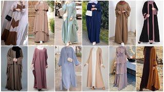 Modern Decent Abaya Designs LatestNew Abaya Collection Stylish Burqa Designs Unique Abaya Design