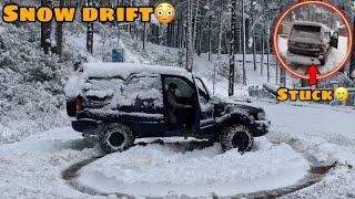 Snow drift   स्कॉर्पियो फंस गई ⁉️