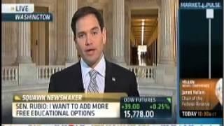 Rubio Discusses Proposals For Higher Education Reform on CNBCs Squawk Box