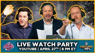 Live 2023 NFL Draft WATCH PARTY  Around the NFL Podcast