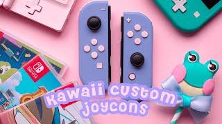 My new pastel kawaii custom joycons eXtremeRate review 