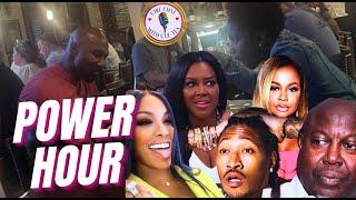 MARTELL & AC OUT TO DINNER  LAMH CAST AT SERVICE  SIMON HIRED P.I. ON PORSHA  PHAEDRA KENYA NEWS