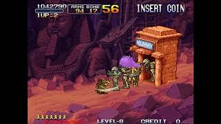 Metal Slug X Super Vehicle-001 Arcade - Longplay - Eri  Level 8 Difficulty  All Secrets