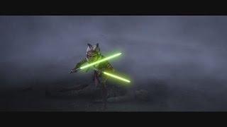 Star Wars The Clone Wars - Anakin & Ahsoka Tano vs Cad Bane & Obi-Wan Kenobi 1080p