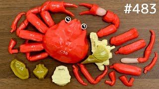 蟹！カニ！かに！ズワイガニ解体パズル  Snow Crab Dissection Puzzle. Japanese Toy