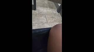 Taking a huge loud shit at a truck stop restroom full of people