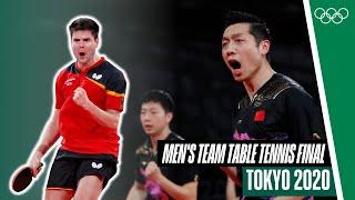 China  vs. Germany   Mens Team Final at Tokyo 2020