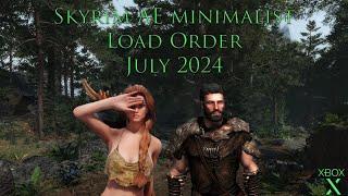 Skyrim Minimalist Load Order - July 2024 Xbox Series X