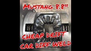 MUSTANG 8.8 CHEAP DRIFT CAR DIFF WELD