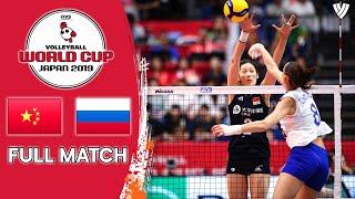 China  Russia - Full Match  Women’s Volleyball World Cup 2019