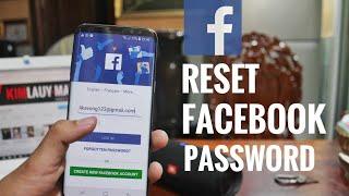 How To Reset Forget Facebook Password Easy 2019