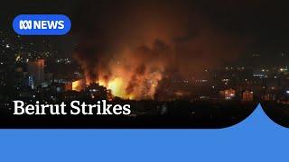 Israel bombs what it claims was a Hezbollah command centre in Beirut  ABC News