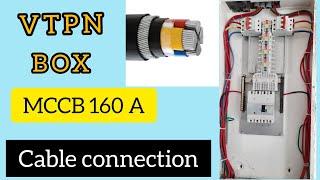 VTPN  & MCCB HARMOD CABLE CONNECTION #BNaveenelectricalworks