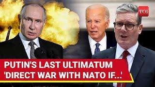 Vladimir Putins New Red Line On Long-Range Missiles As UKs Starmer Meets Biden I Ukraine War