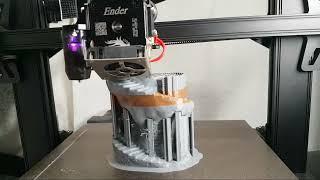 Druk 3D - Creality Ender 3 S1 Pro - drukowanie wieży