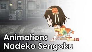 Nadeko Sengoku - Battle Animations