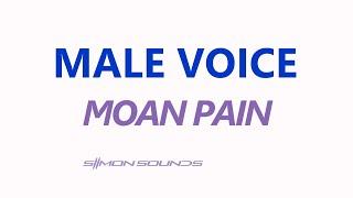 Male Voice - Moan Pain - Sound Effect SFX