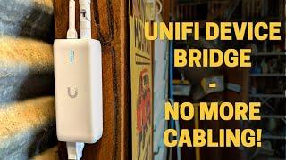 UniFi Device Bridge - Cables be gone #unifi #networking