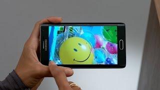 The Samsung Galaxy Note Edge – Screen