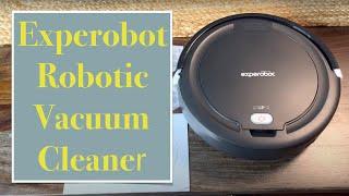 Experobot Brand Robotic Vacuum Cleaner Unboxing Set up and Review Experobot Vacuum Operation