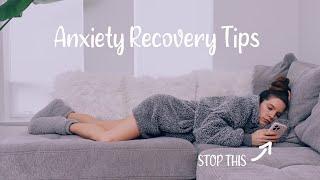 MY 5 NON-NEGOTIABLE MENTAL HEALTH TIPS Anxiety & Depression Recovery