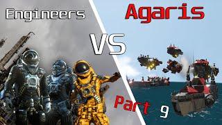 3 Engineers vs. Post Industrial Agaris at War  part 8 revamped